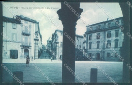 Viterbo Città Piazza Del Plebiscito Via Cavour Cartolina JK4343 - Viterbo