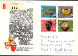 Suisse Poste Obl Yv: 926/929 1.Augustfeier Rütli (TB Cachet à Date) - Storia Postale