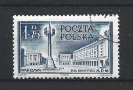 Poland 1953 Warsaw Reconstruction Y.T. 727 (0) - Used Stamps