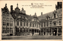 N°710 Z -cpa Furnes -Veurne -hôtel De Ville- - Veurne