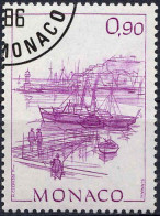 Monaco Poste Obl Yv:1514 Mi:1735 Hubert Clerissi L'embarcadère (TB Cachet Rond) - Used Stamps