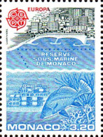 Monaco Poste N** Yv:1521 Mi:1747 Europa Cept Réserve S.marine De Monaco - Ungebraucht