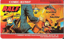 Germany: Telekom S 41 09.94 Comic Messe Köln, Ralf Der Scout - S-Series : Sportelli Con Pubblicità Di Terzi