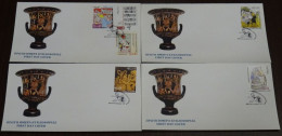 Greece 2005 Greek Caricature Unofficial FDC - FDC