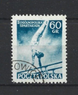 Poland 1954 Gymnastics Y.T. 757 (0) - Used Stamps