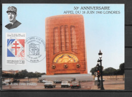 1990 - 2656 - De Gaulle, Appel Du 18 Juin - Paris - 71 - 1990-1999