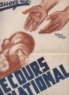 Vichy Propagande Affiche Du SECOURS NATIONAL   (M6451) - Guerre 1939-45