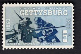 200903511 1961 SCOTT 1180 (XX) POSTFRIS MINT NEVER HINGED -  CIVIL WAR CENTENNIAL - BLUE AND GRAY AT GETTYSBURG - Ungebraucht