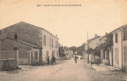 St Hilaire De Villefranche * La Rue Principale Du Village - Other & Unclassified