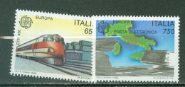 Italie   Yvert  1775/1776 * *  TB  Europa Dont Train  Locomotive   - 1981-90: Ungebraucht