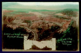 Ref 1641 - Unusual 1907 Postcard - Hands Across The Zig Zag Lithgow - NSW Australia - Other & Unclassified