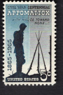 200740794 1961 SCOTT 1182 (XX) POSTFRIS MINT NEVER HINGED -  CIVIL WAR CENTENNIAL - APPOMATTOX - Unused Stamps