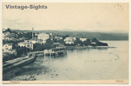 Abbazia / Croatia: Slatina Seebad - Kvarner Bucht (Vintage PC 1907) - Croazia