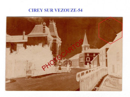 CIREY SUR VEZOUZE-54-NEGATIF INVERSE-!!-Couleur ORIGINALE-CARTE PHOTO Allemande-GUERRE 14-18-1 WK-Militaria- - Cirey Sur Vezouze