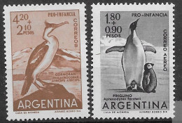 Argentina Bird Penguin Set Mnh ** 1961 - Unused Stamps