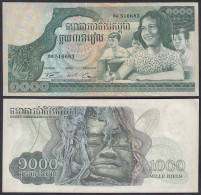 Kambodscha - Cambodia 1000 Riels (1972) Pick 17 UNC (1)    (27574 - Other - Asia