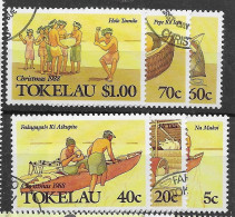 Tokelau Used Set 5,5 Euros 1989 - Tokelau