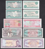 Burundi 10,10,20,50,100 Francs Pick 27a,28a,29b,33a,33b UNC (1)    (29480 - Otros – Africa