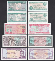 Burundi 10,10,20,50,100 Francs Pick 27a,28a,29b,33a,33b UNC (1)    (29480 - Altri – Africa