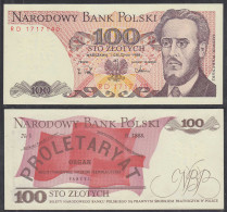 Polen - Poland 100 Zlotych 1988 Pick 143e UNC (1)    (29978 - Poland