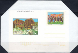 Italia 1983 Raduno Internazionale Dei Walser Alagna Valsesia - Stamped Stationery