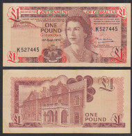 GIBRALTAR 1 Pound Banknotes 15.09.1979 Pick 20b XF (2)     (29453 - Gibilterra