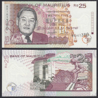 Mauritius - 25 Rupees Banknote (1998) Pick 42 UNC (1)    (29463 - Otros – Asia