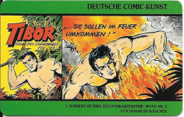 Germany: Telekom S 60 08.92 Norbert Hethke Verlag - Comic-Kunst. Tibor - S-Series : Sportelli Con Pubblicità Di Terzi