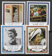 Norfolk Mnh ** 1986 Set 4 Euros - Norfolkinsel