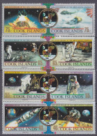 1989 Cook Islands 1269-1276Paar 20 Years Of Apollo 11 Moon Landing 18,00 € - Oceanía
