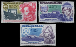 Mali 1984 - Mi-Nr. 1008-1010 ** - MNH - Autos / Cars - Mali (1959-...)