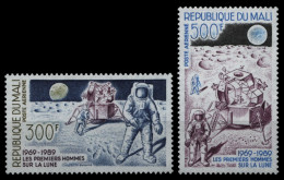 Mali 1989 - Mi-Nr. 1117-1118 ** - MNH - Raumfahrt / Space - Malí (1959-...)