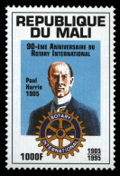 Mali 1995 - Mi-Nr. 1358 ** - MNH - Rotary - Malí (1959-...)