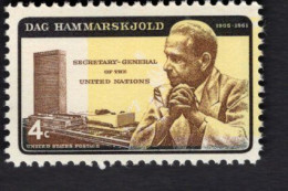 204507384 1962 SCOTT 1204 (XX) POSTFRIS MINT NEVER HINGED  -  DAG HAMMARSKJOLD ISSUE - Unused Stamps