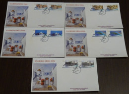 Greece 2006 Greek Islands Imperforate+Perf SET Unofficial FDC - FDC