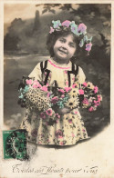 ENFANTS - Toutes Ces Fleurs Pour Vous - Colorisé - Carte Postale Ancienne - Abbildungen