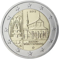 2 Euro Germania 2013 G Monastero Di Maulbronn  Baden Württemberg Fdc In Box - Duitsland