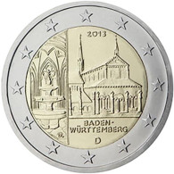 2 Euro Germania 2013 G Monastero Di Maulbronn  Baden Württemberg Fdc In Box - Allemagne
