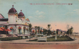 FRANCE - La Baule Sur Mer - Jardins Devant Le Casino - Carte Postale Ancienne - Autres & Non Classés