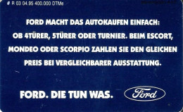 Germany: Telekom R 03 04.95 Ford - R-Series: Regionale Schalterserie