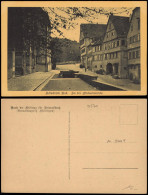 Ansichtskarte Schwäbisch Hall Straßenpartie An Der Michaeliskirche 1922 - Schwaebisch Hall