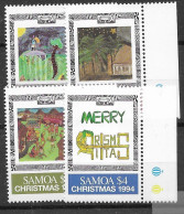 Samoa Set Mnh ** 1994 8 Euros - Samoa