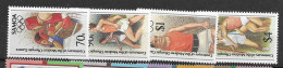 Samoa Set Mnh ** 1996 7 Euros Sports Boxing - Samoa