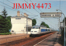 CPM - GARANCIERES - LA  QUEUE LES YVELINES - Ligne De PARIS-MONTPARNASSE à DREUX - Photo-Edit. S. Baliziaux - - Bahnhöfe Mit Zügen