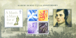 Robert Burns 2009. - Blocks & Kleinbögen