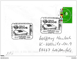 T1-12 - Enveloppe Allemande Avec Timbre Et Oblit Spéciale De Gelsenkirchen "Fifa WM 2006 - 2006 – Duitsland