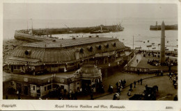 KENT - RAMSGATE - ROYAL VICTORIA PAVILION AND PIER RP   Kt1265 - Ramsgate