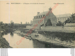 50.  PONTORSON .  L'Hospice Et Les Bords Du Couesnon . - Pontorson