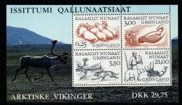 Grönland 2000 - Mi.Nr. Block 18 - Postfrisch MNH - Tiere Animals - Blocks & Kleinbögen