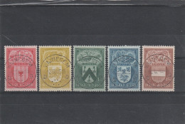 743/747 Wapenschilden/Armoiries De Villes Belges Oblit/gestp Centrale - Used Stamps